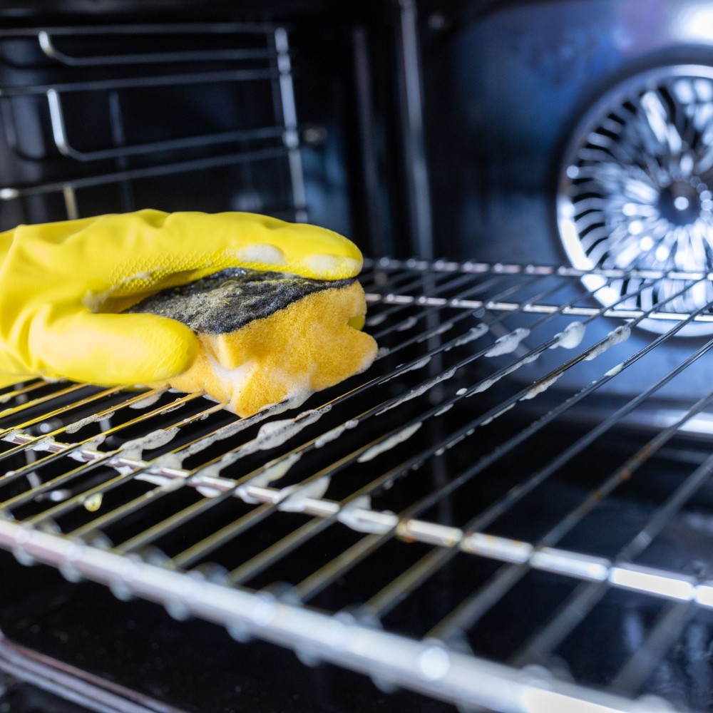 Professional oven cleaning