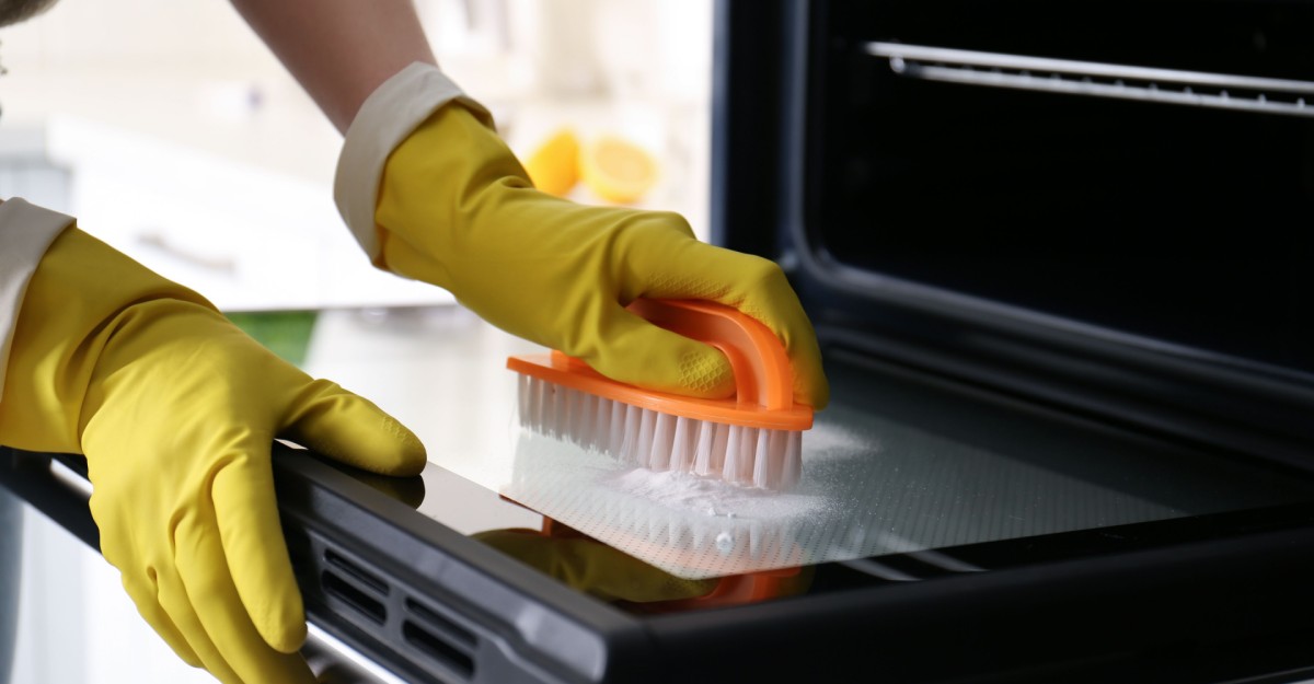 Professional oven cleaning